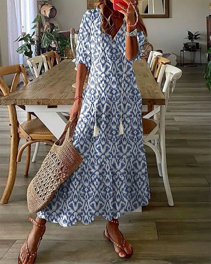 Dahlia™ - Bohemian Tummy-Covering Dress
