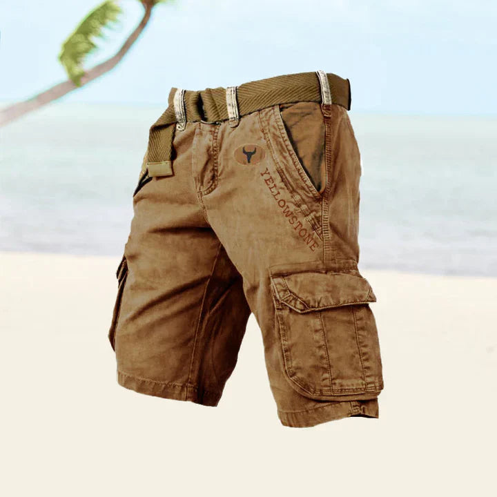 Travis - Durable Cargo Shorts for Men