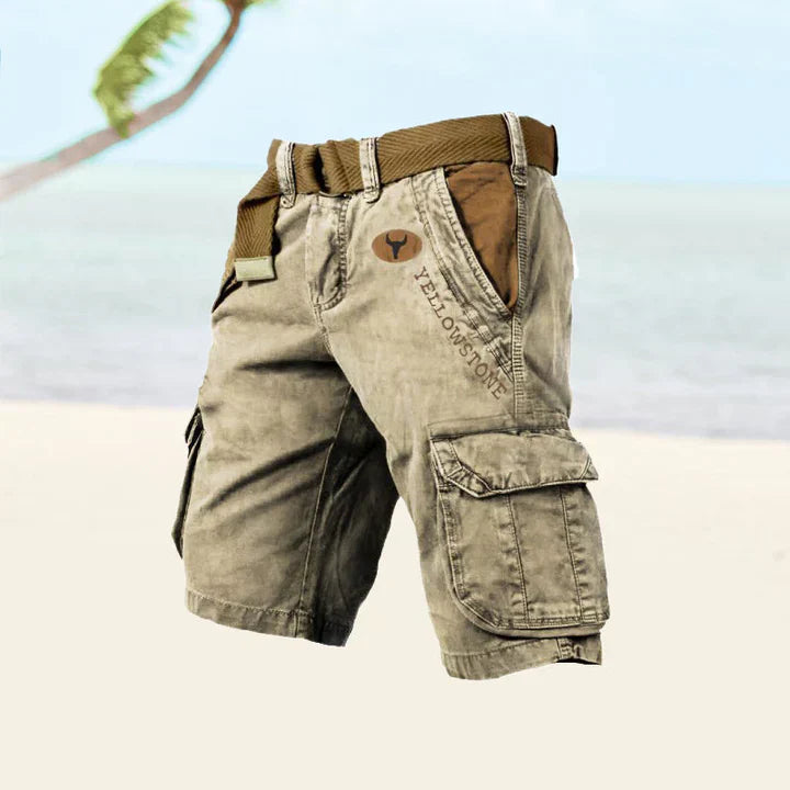 Travis - Durable Cargo Shorts for Men