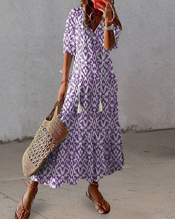 Dahlia | Bohemian Tummy Control Dress