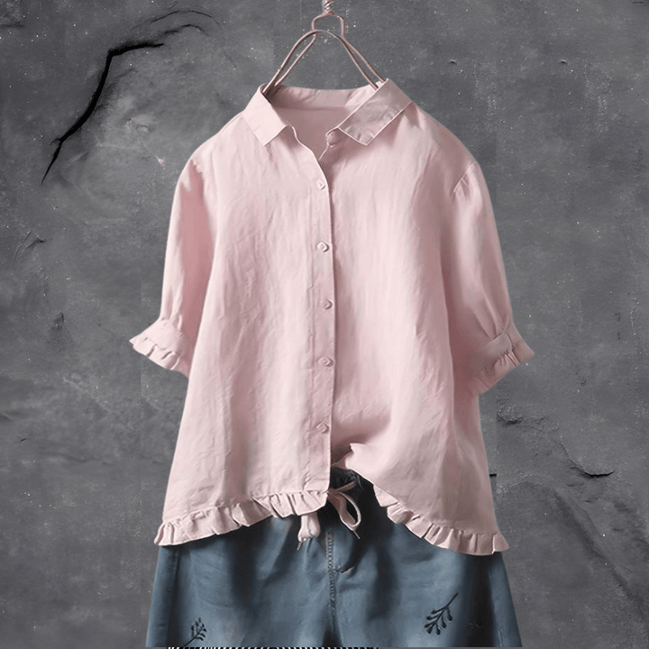 Elowen Button-Up Blouse