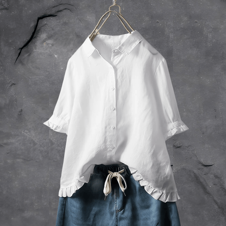 Elowen Button-Up Blouse