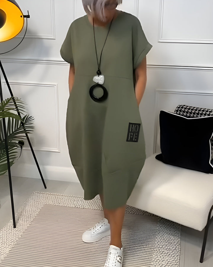 Luna | Chic Short Sleeve Dress