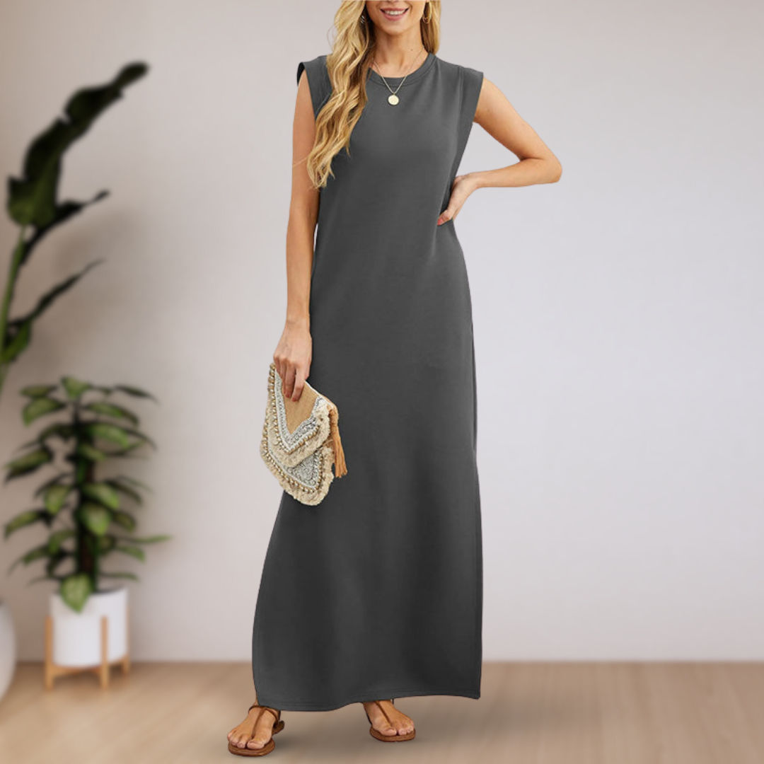 Camilla™ - Sleeveless Casual Maxi Dress