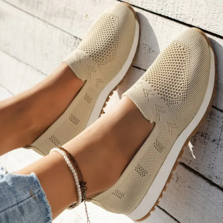 Hazel Slip-On Knit Sneakers