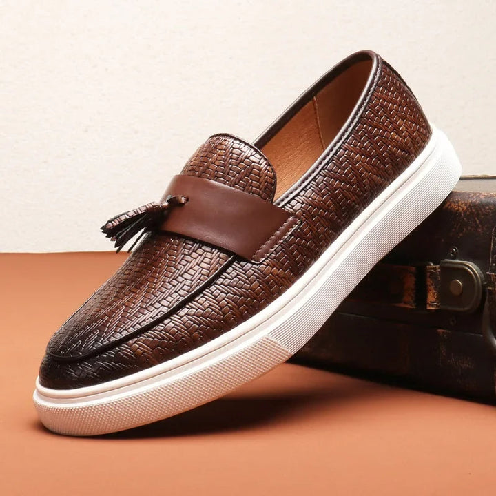 Jacob Woven Leather Loafer