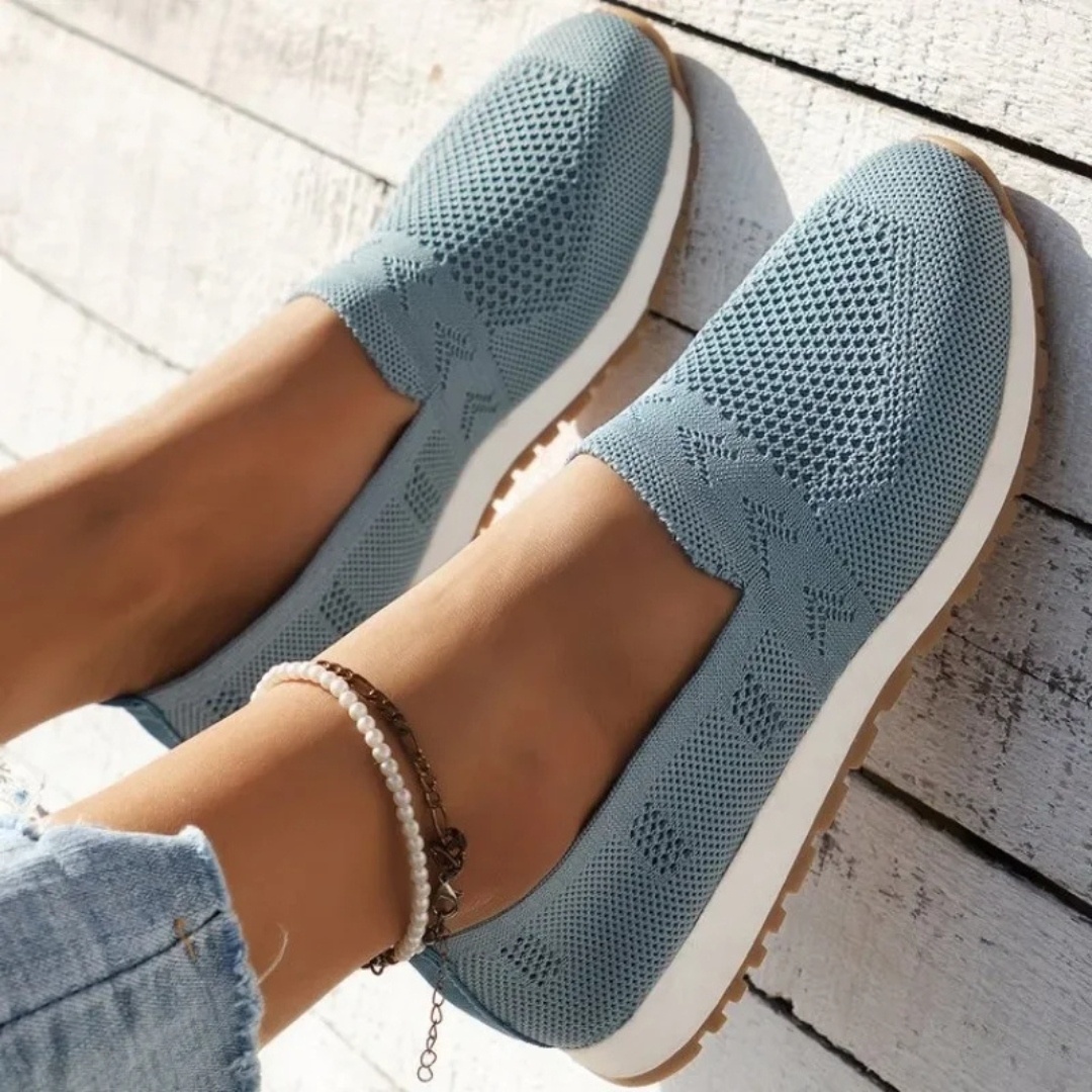 Hazel Slip-On Knit Sneakers