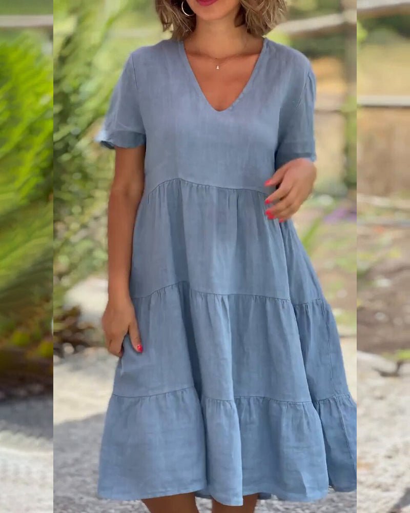 Alivia - V-Neck Dress