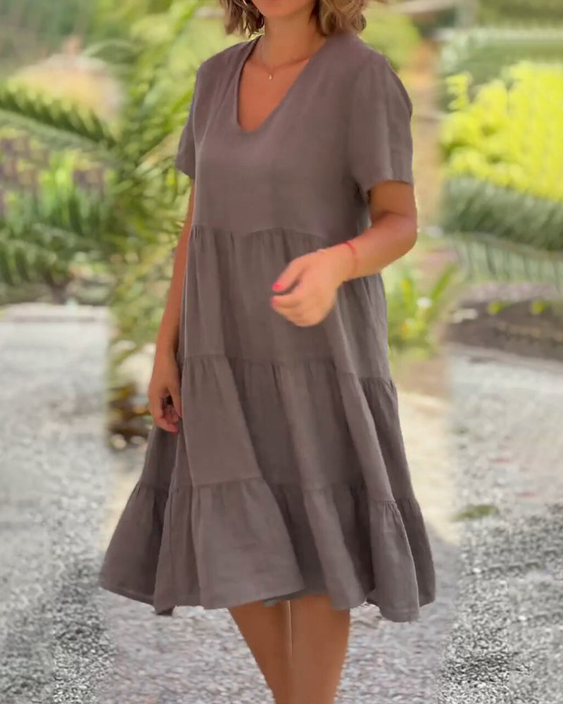 Alivia - V-Neck Dress