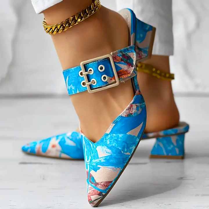 Floral Fiesta Heels