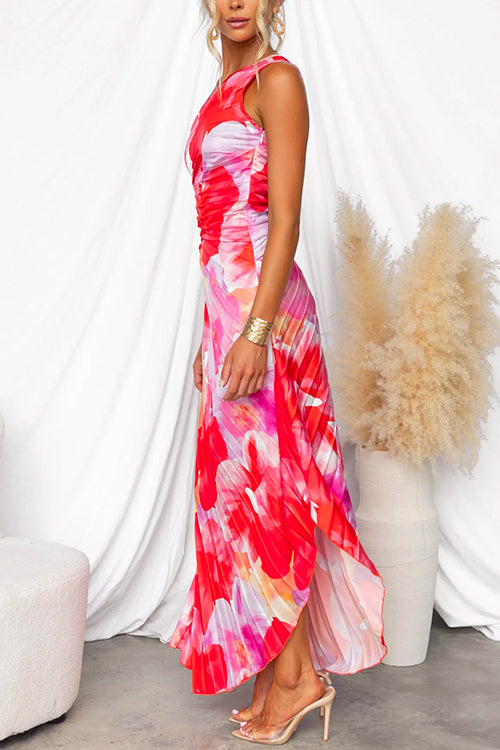 Kara™ | Pleated Summer Gown