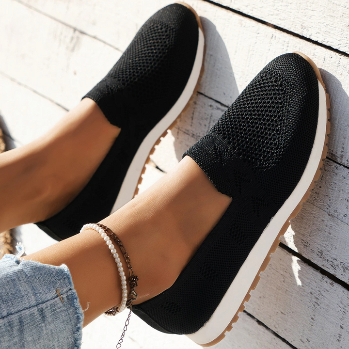 Hazel Slip-On Knit Sneakers