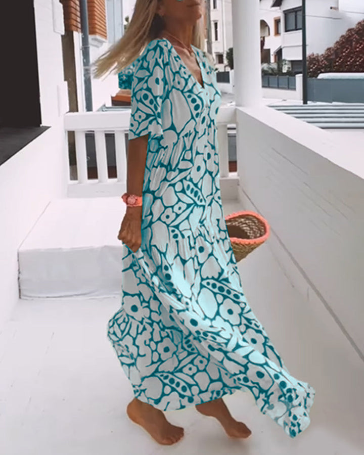 Mariella - Printed Midi Dress