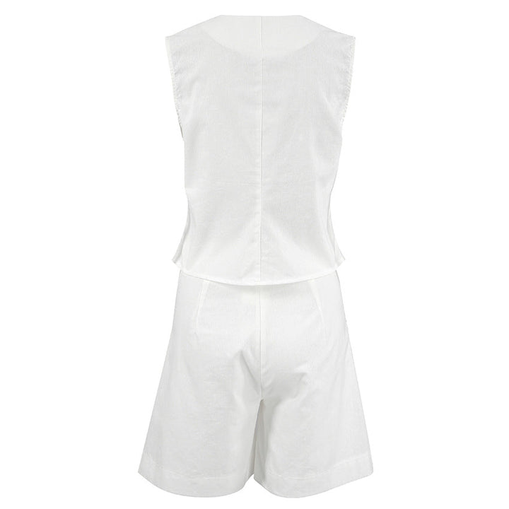 Ayessa™ - Customized Vest and Shorts Ensemble