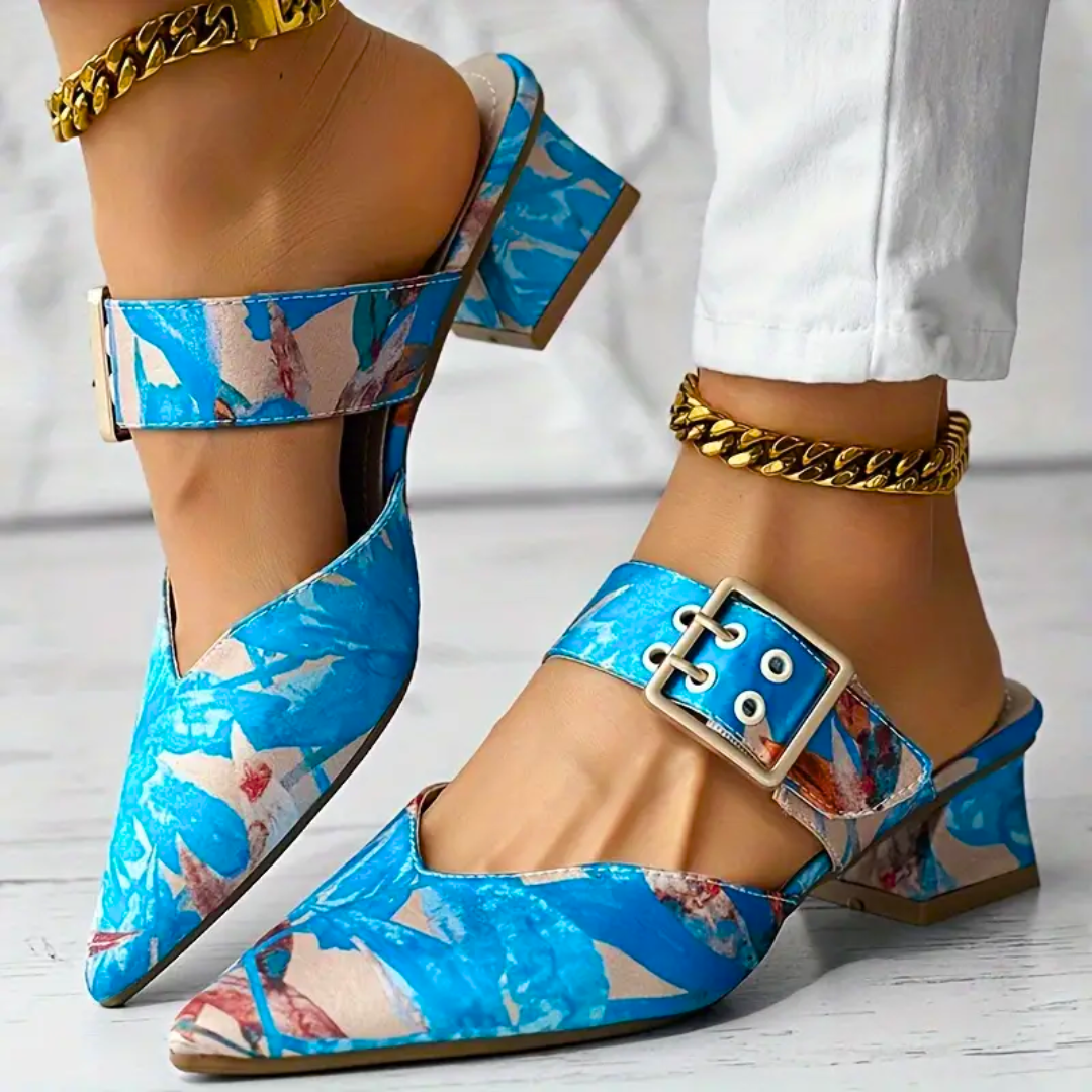 Floral Fiesta Heels