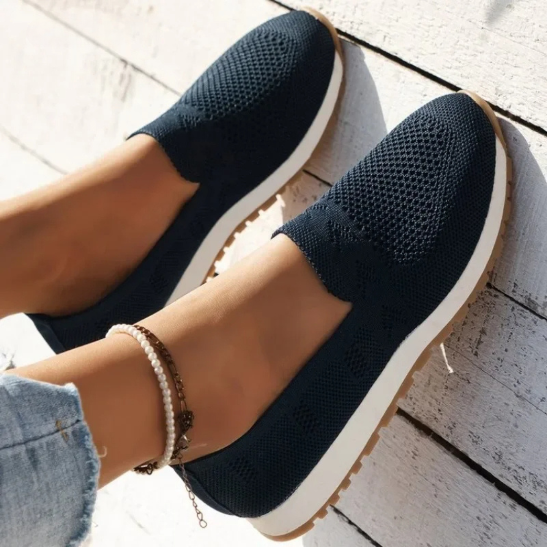 Hazel Slip-On Knit Sneakers