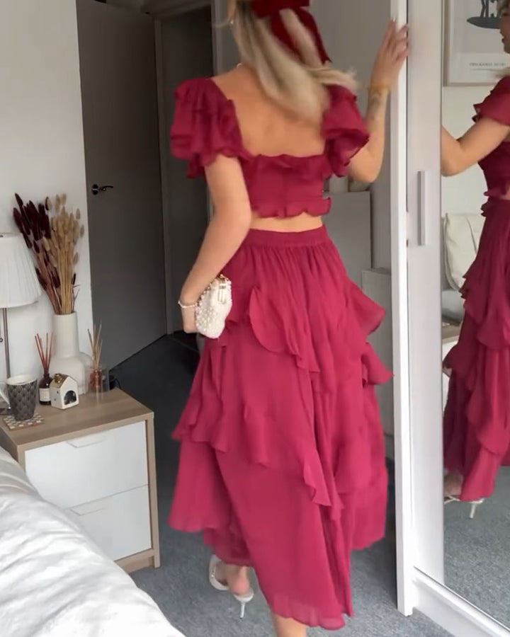 Claudia - Ruffle Dress