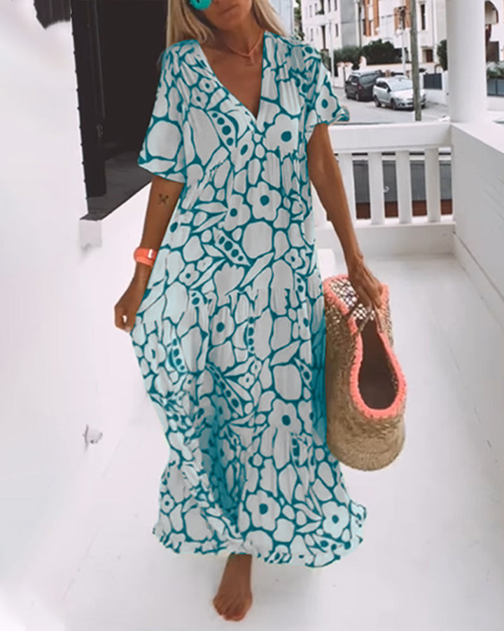 Mariella - Printed Midi Dress