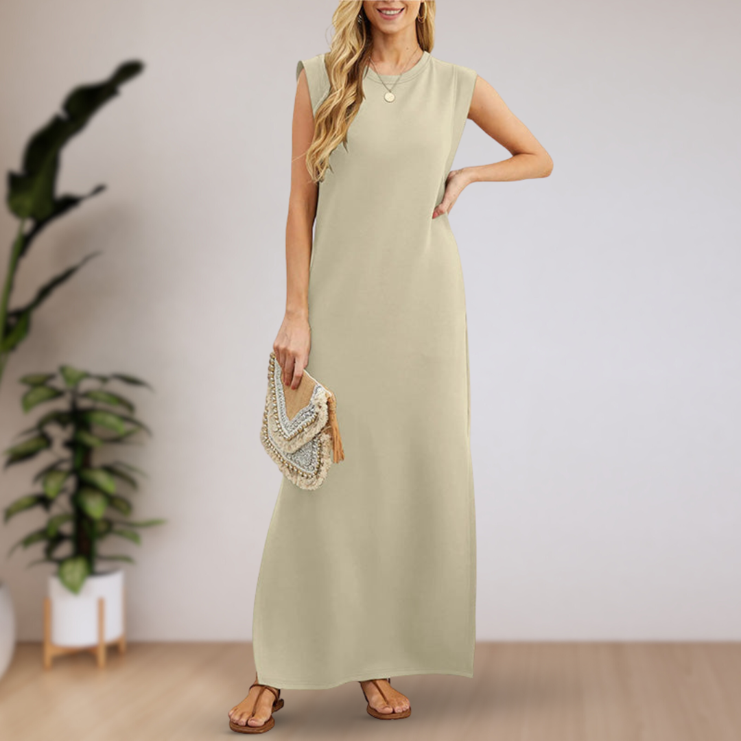 Camilla™ - Sleeveless Casual Maxi Dress