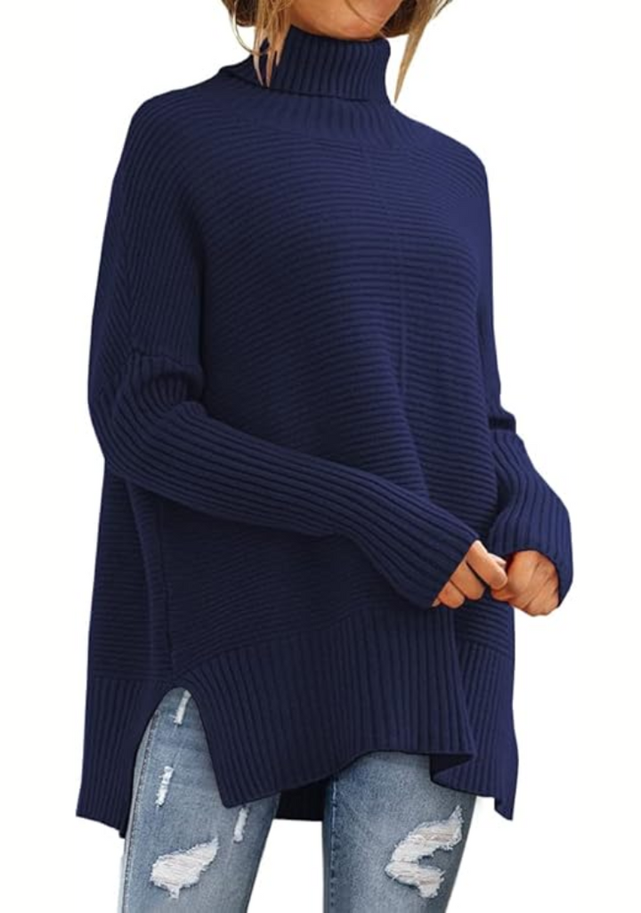 Ellia | Relaxed Turtleneck Sweater