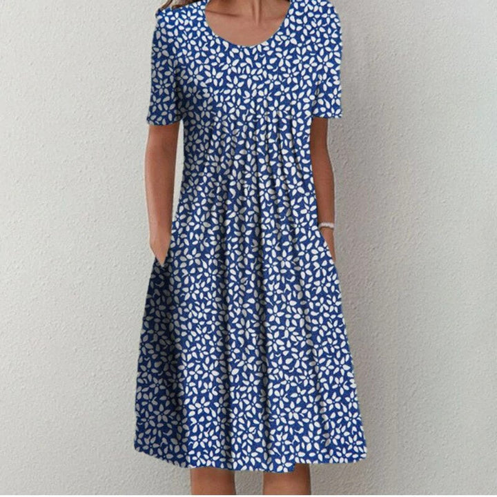 Calista - Graceful Floral Dress