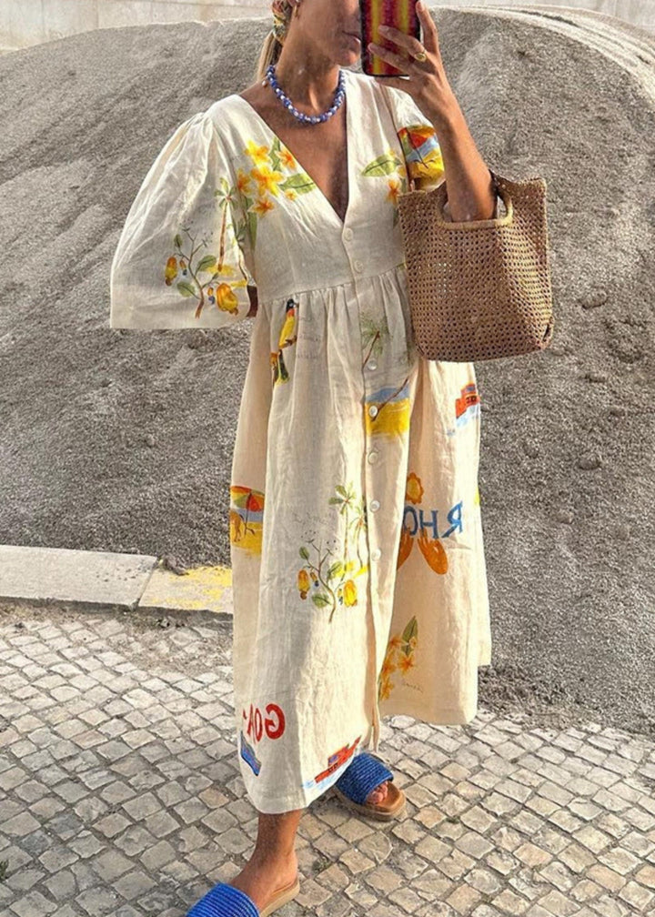 Chloe™ | Mediterranean Chic Dress