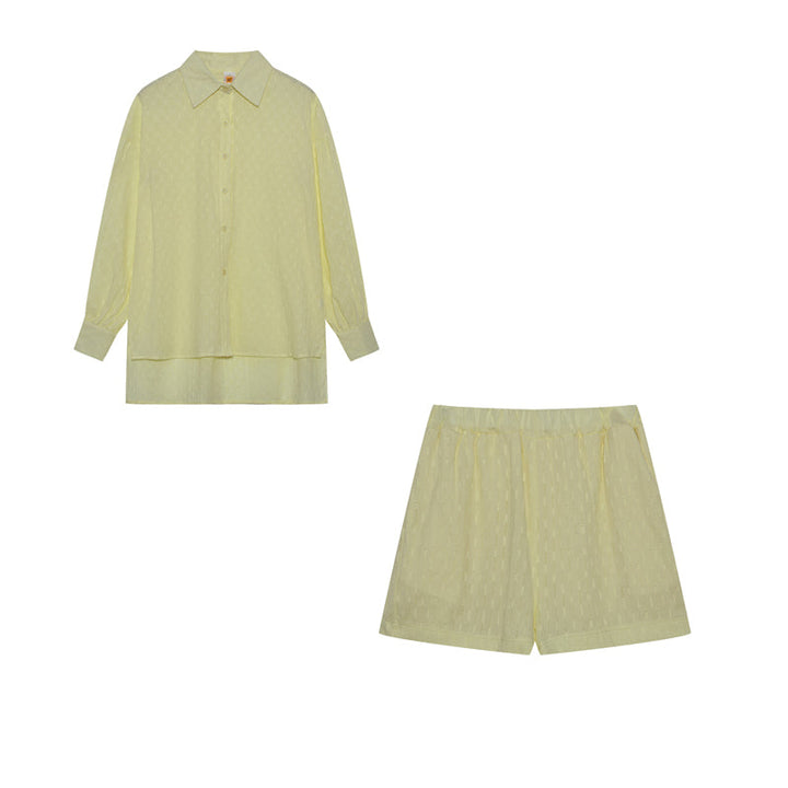 Eliza - Breezy Shirt and Shorts Set