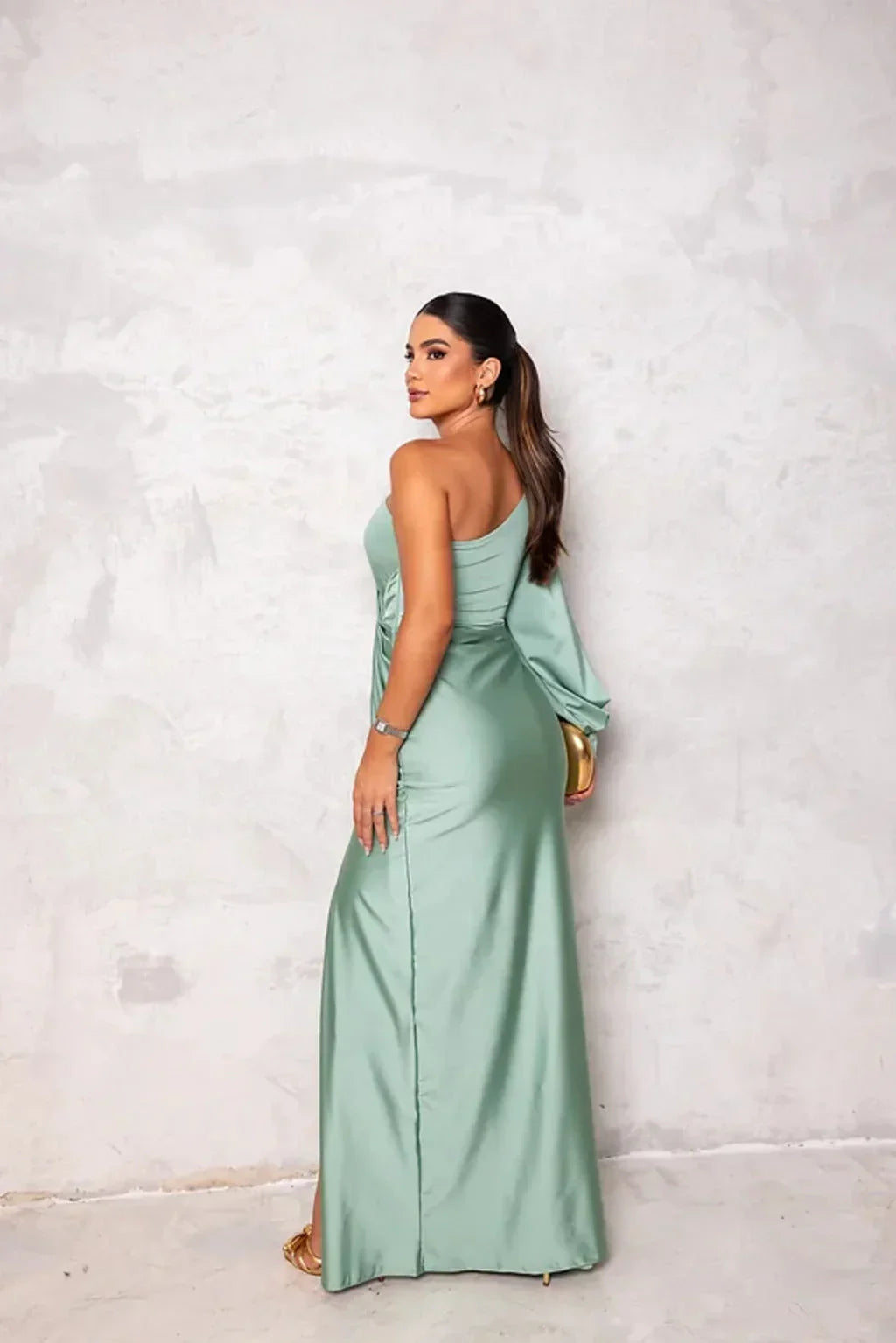 Esther - Elegant Slit Maxi Dress