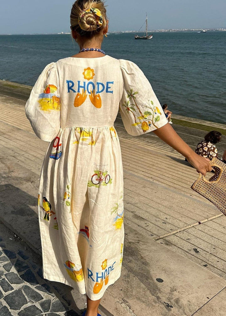 Chloe™ | Mediterranean Chic Dress