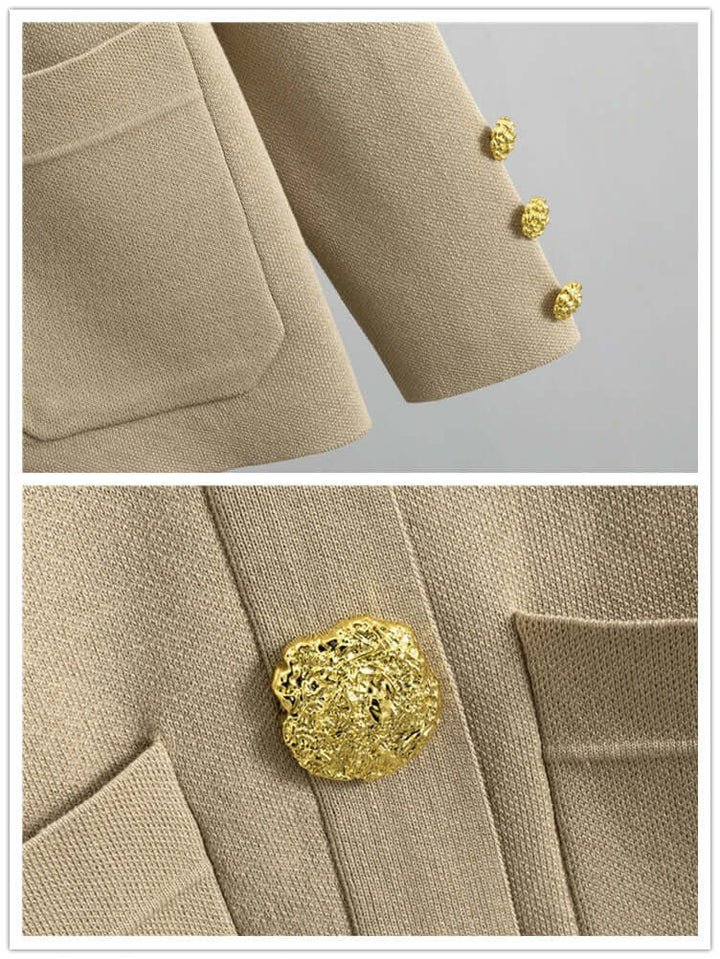 Vela | Button-Detail Chic Ensemble