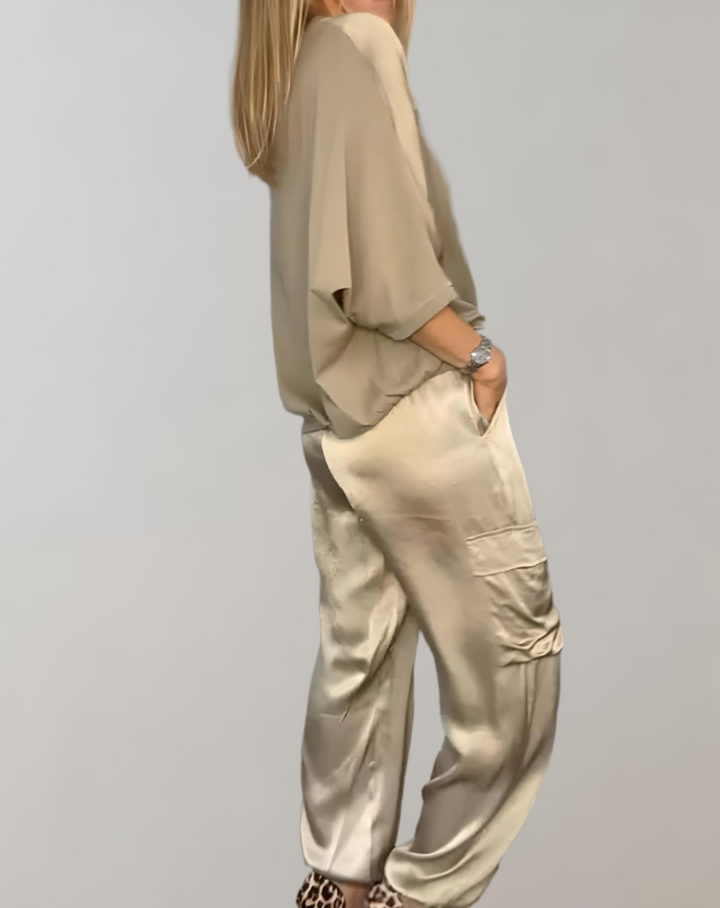 Finley - Silky Cargo Lounge Ensemble