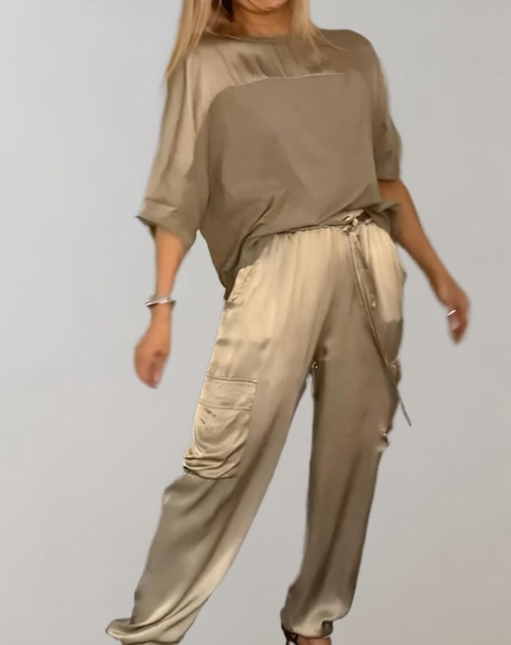 Finley - Silky Cargo Lounge Ensemble