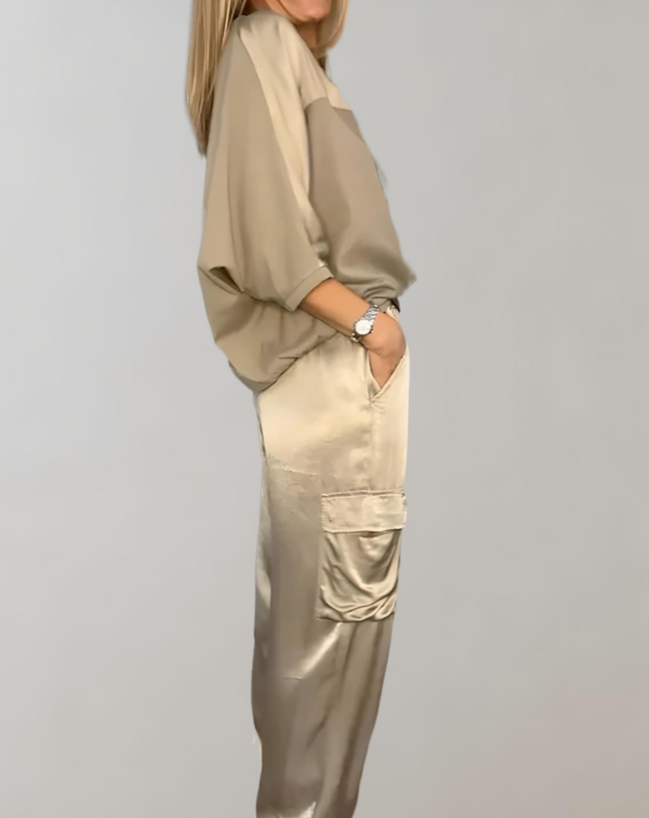 Finley - Silky Cargo Lounge Ensemble