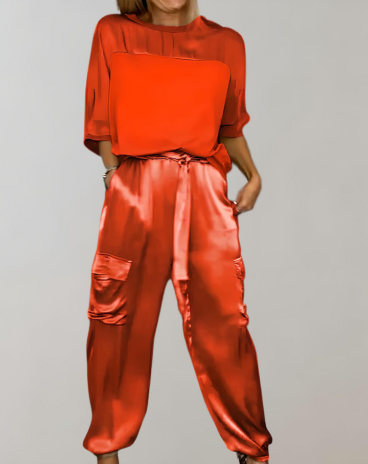 Finley - Silky Cargo Lounge Ensemble