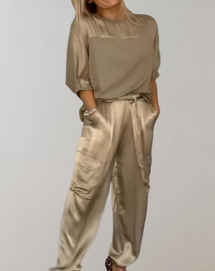 Finley - Silky Cargo Lounge Ensemble