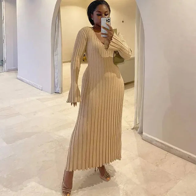 Maxine™ | Knit Maxi Dress