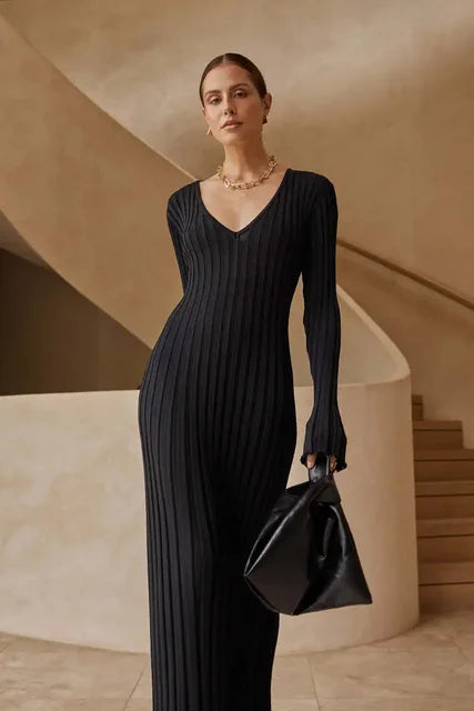 Maxine™ | Knit Maxi Dress