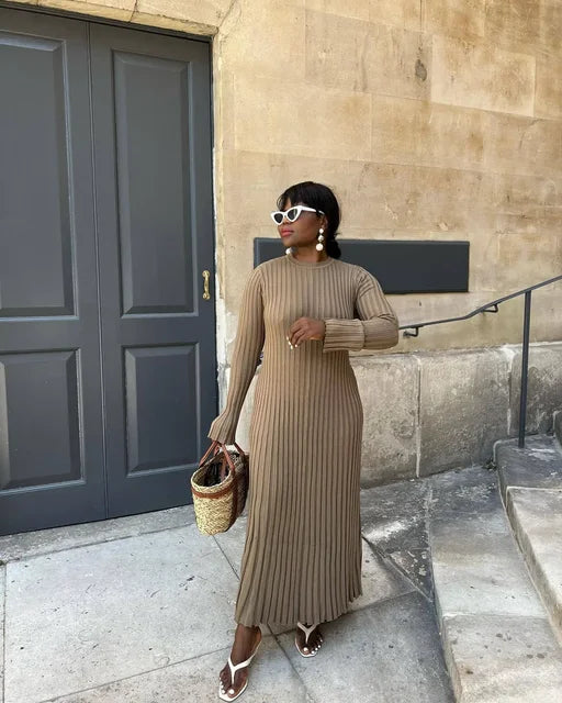 Maxine™ | Knit Maxi Dress