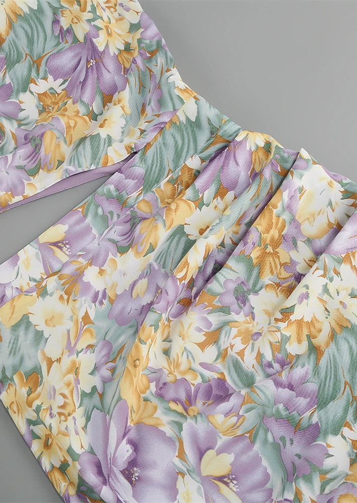 Lia | Floral One-Shoulder Dress