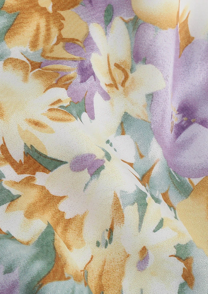 Lia | Floral One-Shoulder Dress