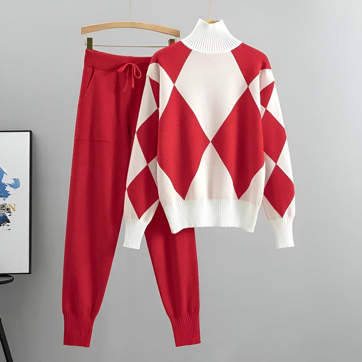 Aina - Cozy Turtleneck Set