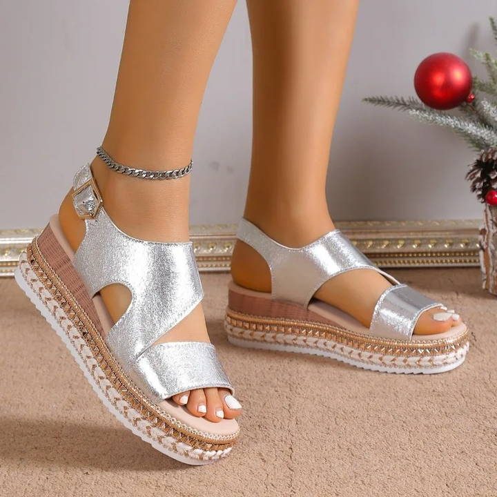 Jhera | Glam Platform Sandals