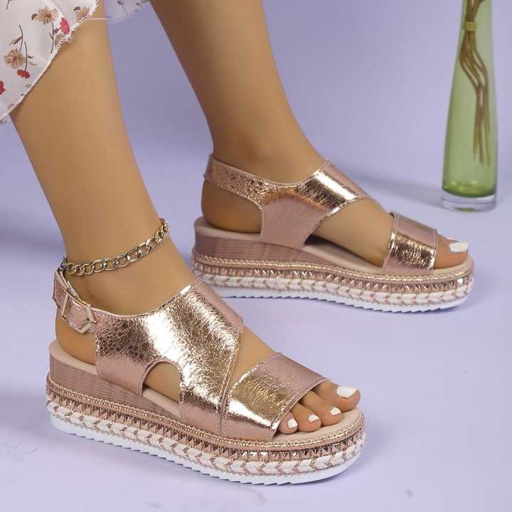 Jhera | Glam Platform Sandals