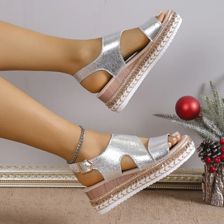 Jhera | Glam Platform Sandals