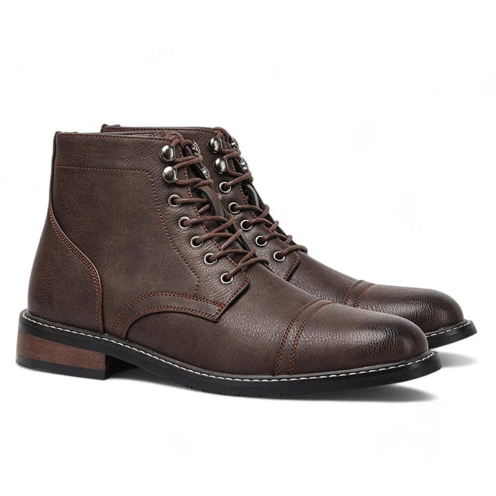 Graham | Classic Cap-Toe Derby Boots