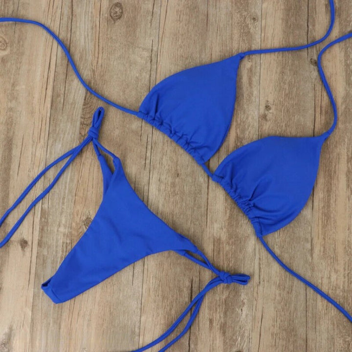 Amy | Bikini Two-Piece with Halter Coverage
