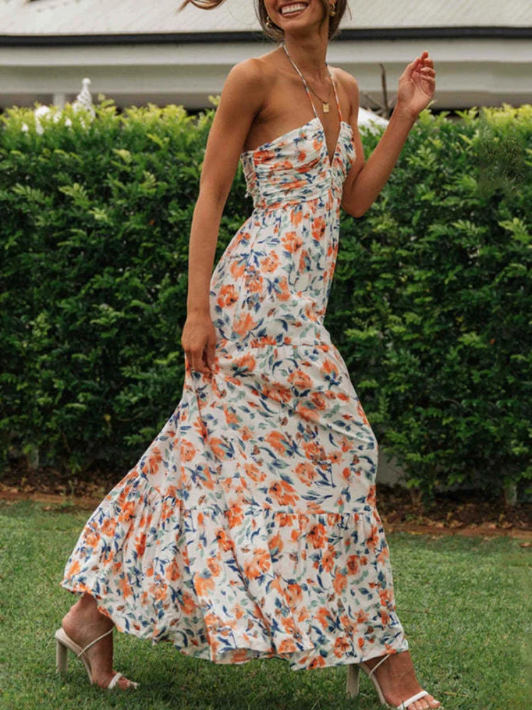 Roxanne - Floral Bohemian Dress