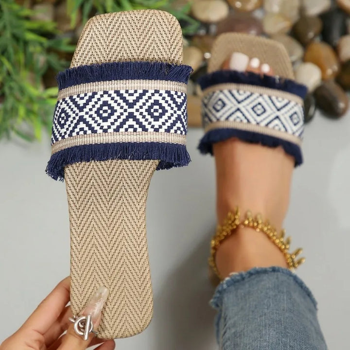 Lydia Woven Sandals