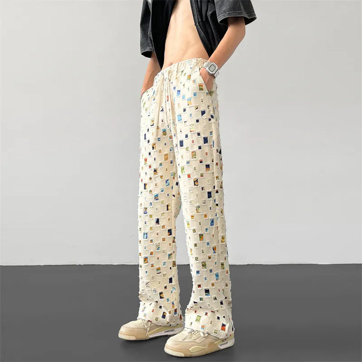 Mosaic Straight Fit Pants