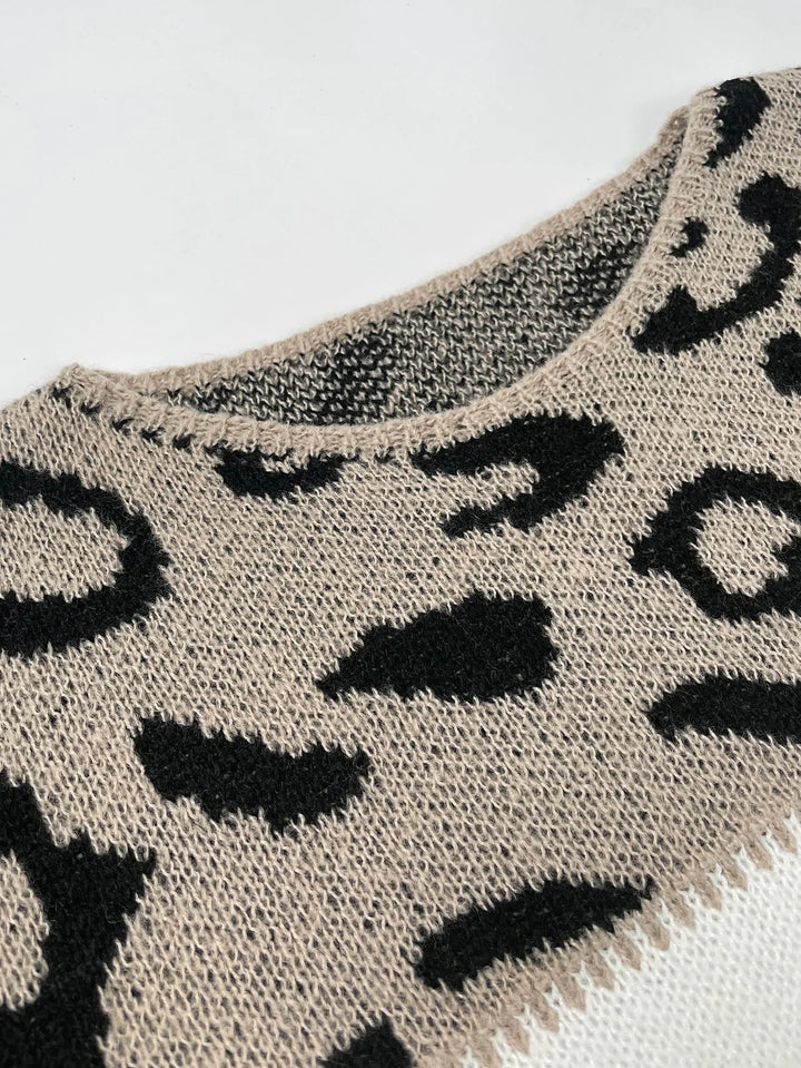 Kaitlyn | Trendy Leopard Sweater